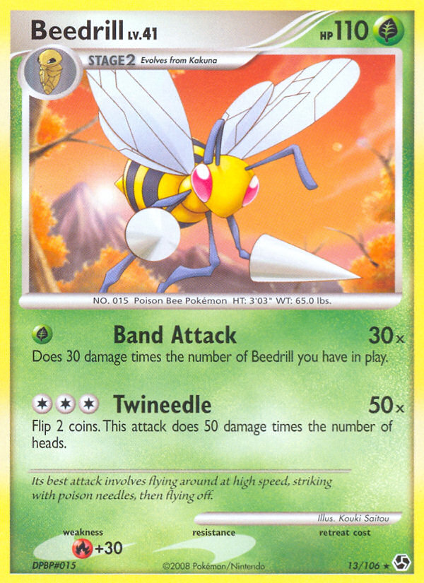 Beedrill (13/106) [Diamond & Pearl: Great Encounters] | Exor Games Bridgewater