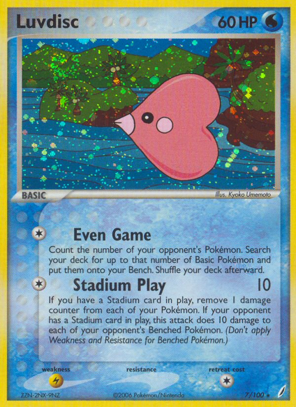 Luvdisc (7/100) [EX: Crystal Guardians] | Exor Games Bridgewater