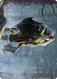 Fynn, the Fangbearer Art Card (Gold-Stamped Signature) [Kaldheim: Art Series] | Exor Games Bridgewater