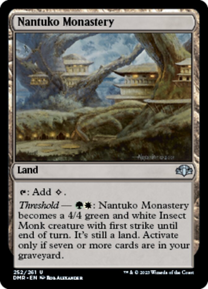 Nantuko Monastery [Dominaria Remastered] | Exor Games Bridgewater