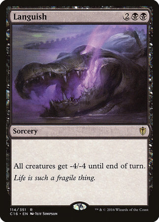 Languish [Commander 2016] | Exor Games Bridgewater