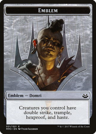 Emblem - Domri Rade [Modern Masters 2017 Tokens] | Exor Games Bridgewater