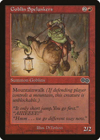 Goblin Spelunkers [Urza's Saga] | Exor Games Bridgewater