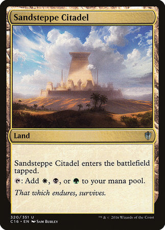 Sandsteppe Citadel [Commander 2016] | Exor Games Bridgewater