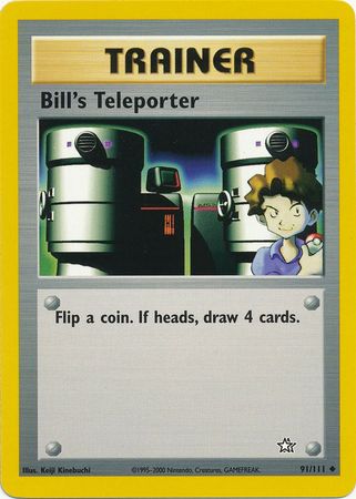 Bill's Teleporter (91/111) [Neo Genesis Unlimited] | Exor Games Bridgewater