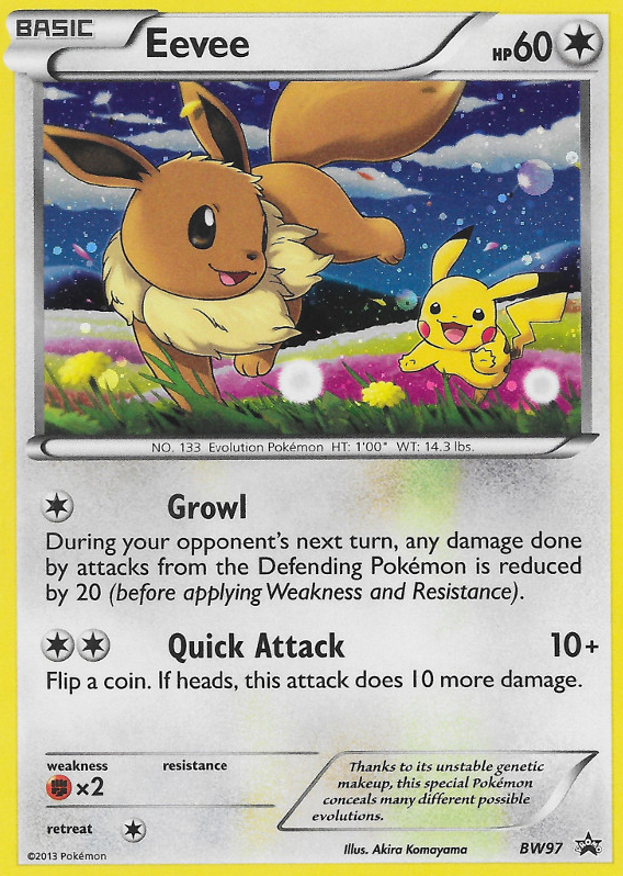 Eevee (BW97) [Black & White: Black Star Promos] | Exor Games Bridgewater