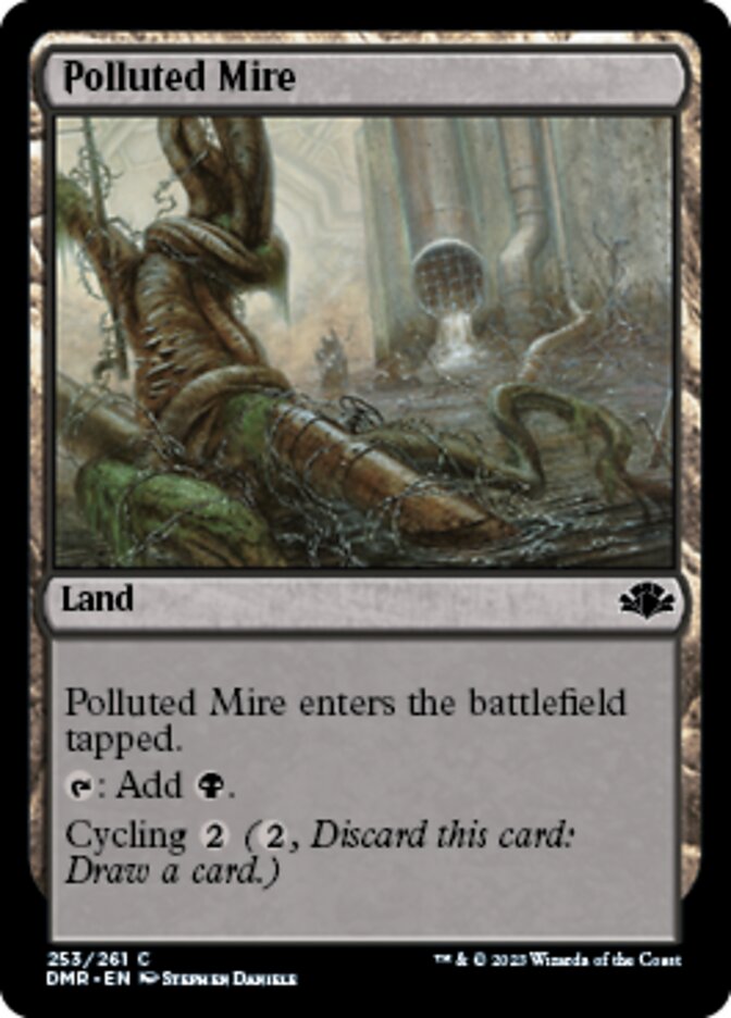 Polluted Mire [Dominaria Remastered] | Exor Games Bridgewater