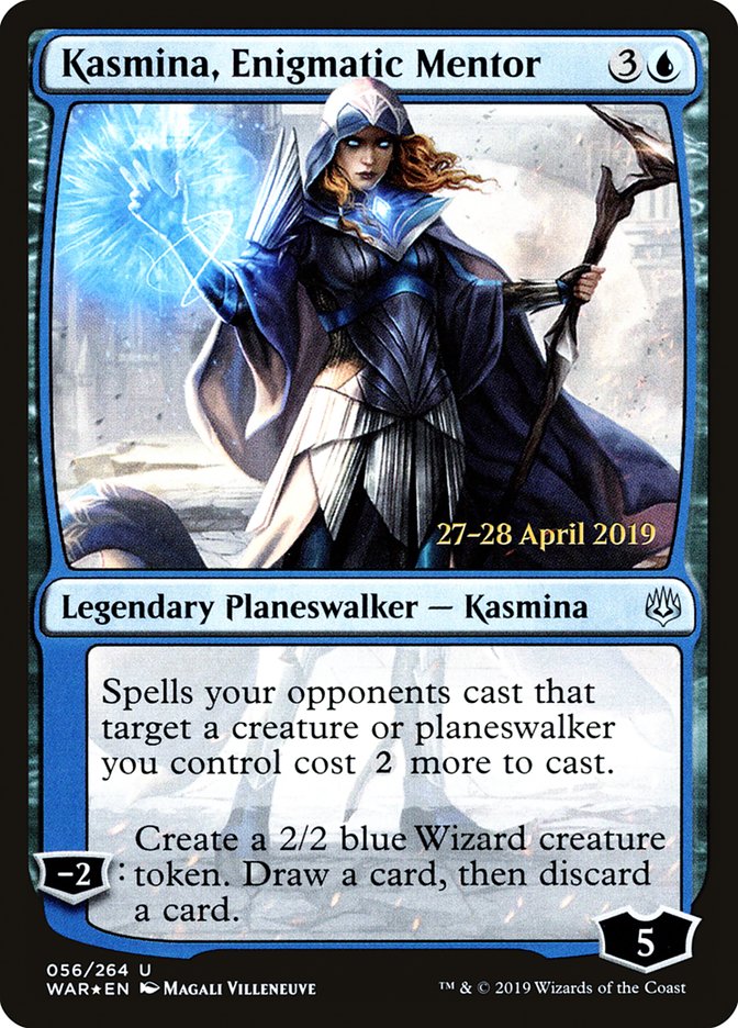 Kasmina, Enigmatic Mentor  [War of the Spark Prerelease Promos] | Exor Games Bridgewater