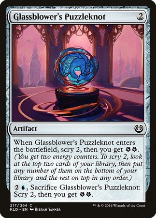 Glassblower's Puzzleknot [Kaladesh] | Exor Games Bridgewater