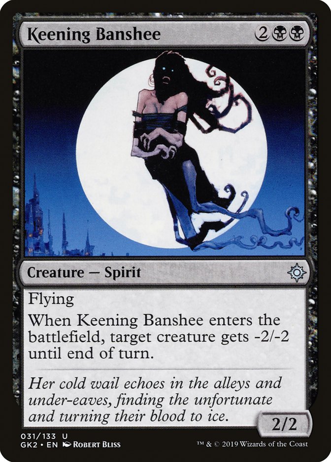 Keening Banshee [Ravnica Allegiance Guild Kit] | Exor Games Bridgewater