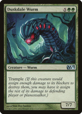 Duskdale Wurm [Magic 2013] | Exor Games Bridgewater