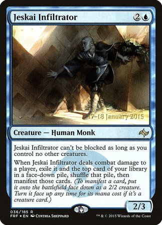 Jeskai Infiltrator [Fate Reforged Promos] | Exor Games Bridgewater