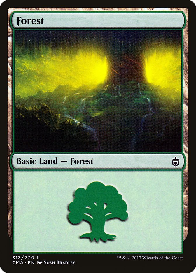 Forest (313) [Commander Anthology] | Exor Games Bridgewater