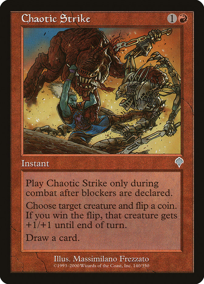 Chaotic Strike [Invasion] | Exor Games Bridgewater