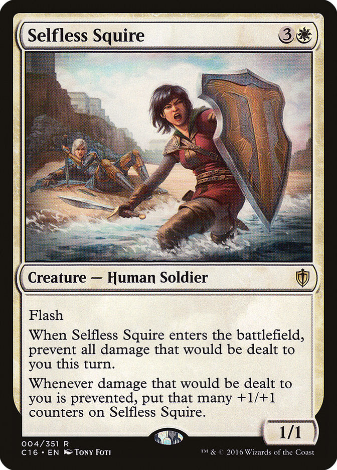 Selfless Squire [Commander 2016] | Exor Games Bridgewater