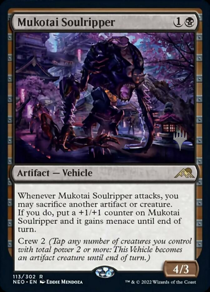 Mukotai Soulripper (Promo Pack) [Kamigawa: Neon Dynasty Promos] | Exor Games Bridgewater