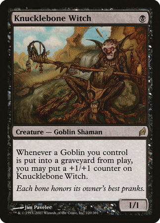 Knucklebone Witch [Lorwyn] | Exor Games Bridgewater