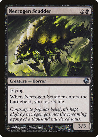 Necrogen Scudder [Scars of Mirrodin] | Exor Games Bridgewater