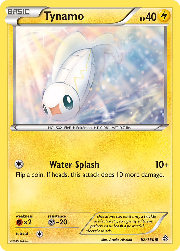 Tynamo (62/160) [XY: Primal Clash] | Exor Games Bridgewater