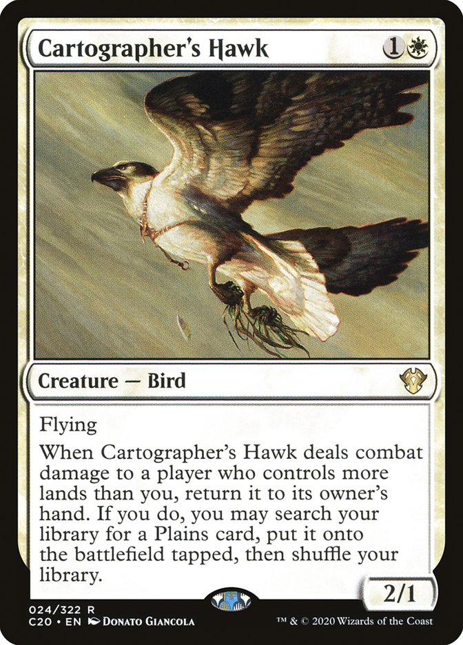 Cartographer's Hawk [Commander 2020] | Exor Games Bridgewater