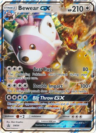 Bewear GX (SM34) (Jumbo Card) [Sun & Moon: Black Star Promos] | Exor Games Bridgewater