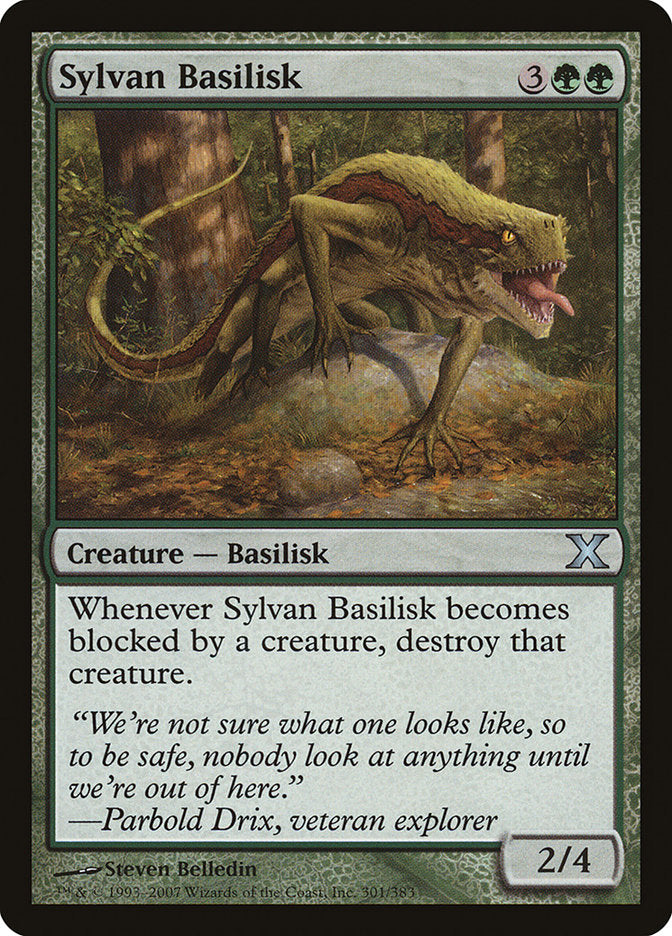 Sylvan Basilisk [Tenth Edition] | Exor Games Bridgewater