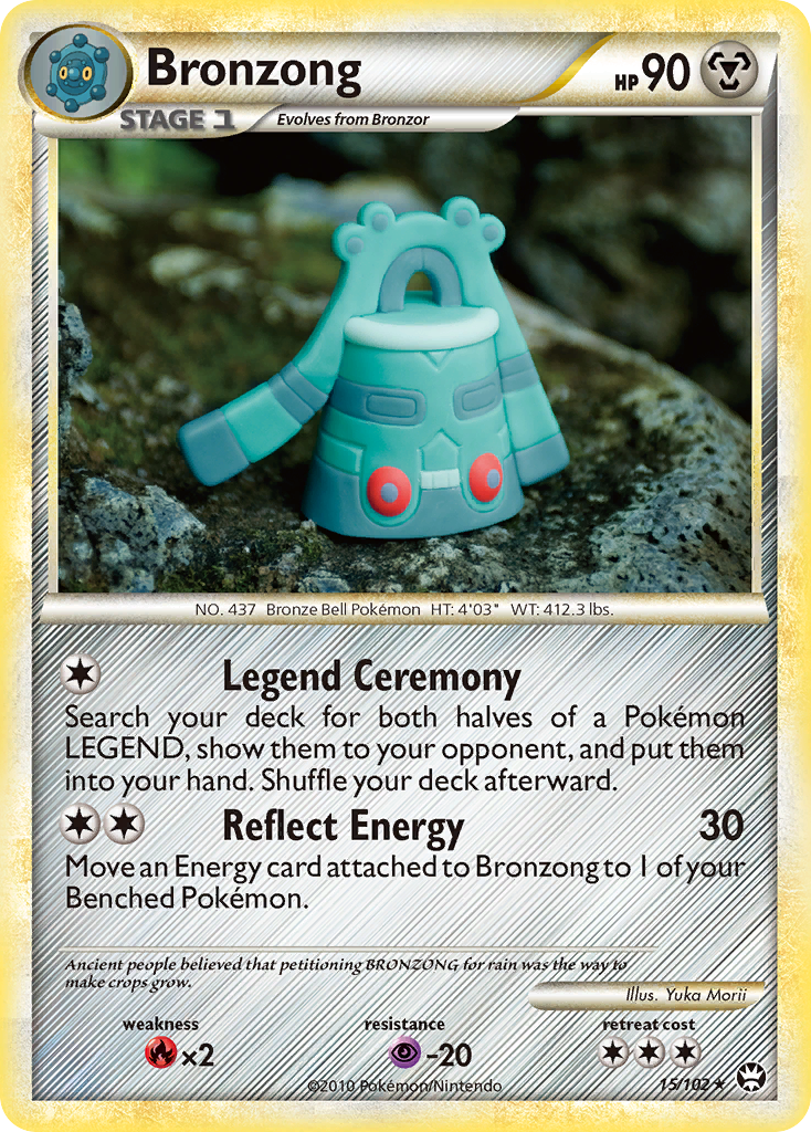 Bronzong (15/102) [HeartGold & SoulSilver: Triumphant] | Exor Games Bridgewater