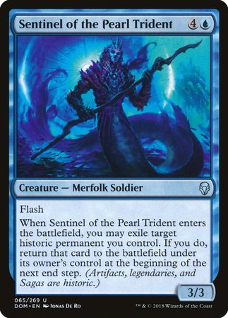 Sentinel of the Pearl Trident [Dominaria] | Exor Games Bridgewater