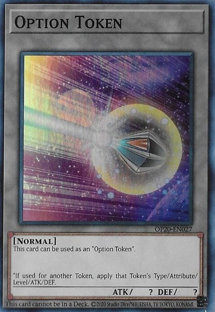 Option Token [OP20-EN027] Super Rare | Exor Games Bridgewater