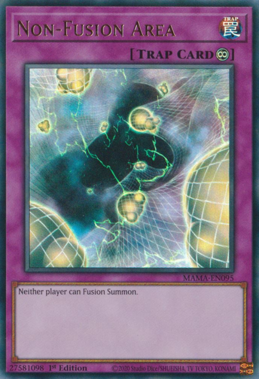 Non-Fusion Area [MAMA-EN095] Ultra Rare | Exor Games Bridgewater