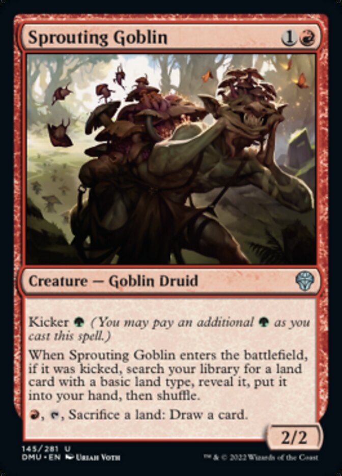 Sprouting Goblin [Dominaria United] | Exor Games Bridgewater