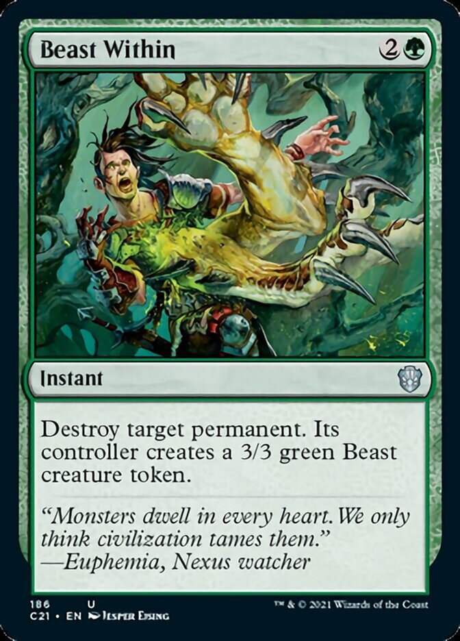 Beast Within [Commander 2021] | Exor Games Bridgewater