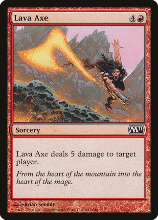 Lava Axe [Magic 2011] | Exor Games Bridgewater