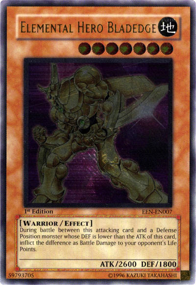 Elemental Hero Bladedge [EEN-EN007] Ultimate Rare | Exor Games Bridgewater