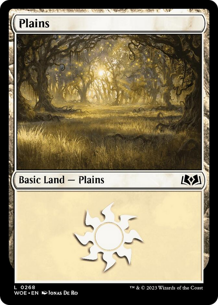 Plains (0268) [Wilds of Eldraine] | Exor Games Bridgewater