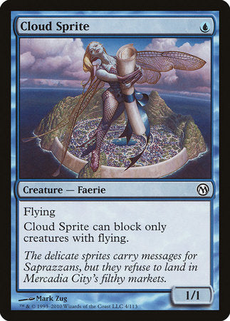 Cloud Sprite [Duels of the Planeswalkers] | Exor Games Bridgewater