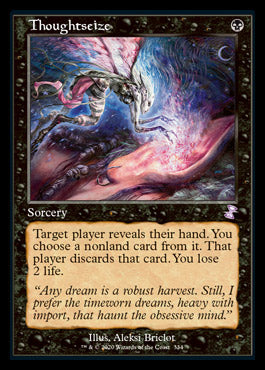 Thoughtseize (Timeshifted) [Time Spiral Remastered] | Exor Games Bridgewater