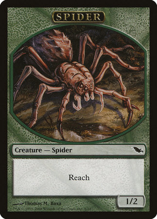 Spider Token [Shadowmoor Tokens] | Exor Games Bridgewater