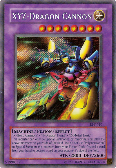 XYZ-Dragon Cannon [BPT-010] Secret Rare | Exor Games Bridgewater