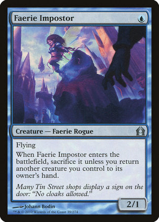 Faerie Impostor [Return to Ravnica] | Exor Games Bridgewater