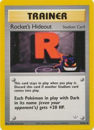 Rocket's Hideout (63/64) [Neo Revelation Unlimited] | Exor Games Bridgewater