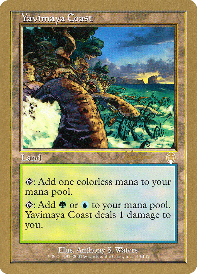 Yavimaya Coast (Sim Han How) [World Championship Decks 2002] | Exor Games Bridgewater