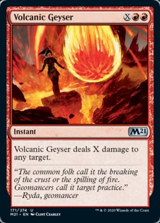 Volcanic Geyser [Core Set 2021] | Exor Games Bridgewater