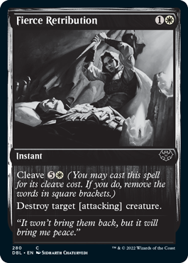 Fierce Retribution [Innistrad: Double Feature] | Exor Games Bridgewater