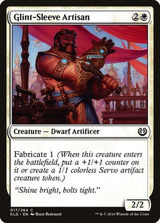 Glint-Sleeve Artisan [Kaladesh] | Exor Games Bridgewater