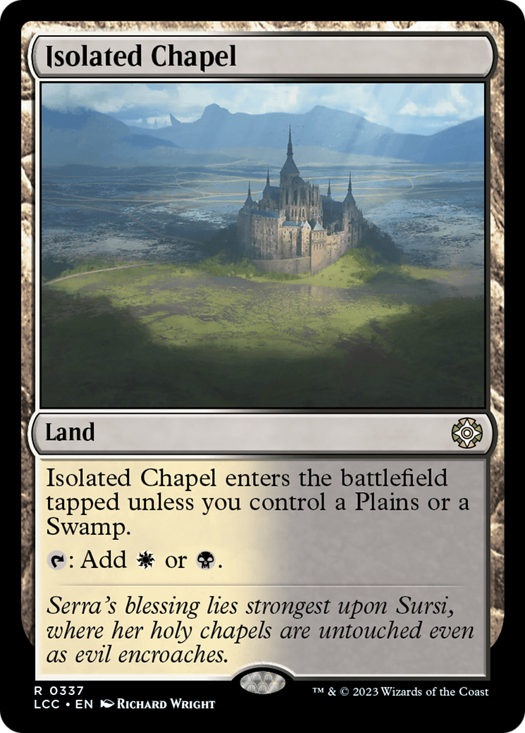 Isolated Chapel [The Lost Caverns of Ixalan Commander] | Exor Games Bridgewater