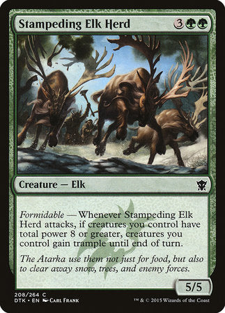 Stampeding Elk Herd [Dragons of Tarkir] | Exor Games Bridgewater