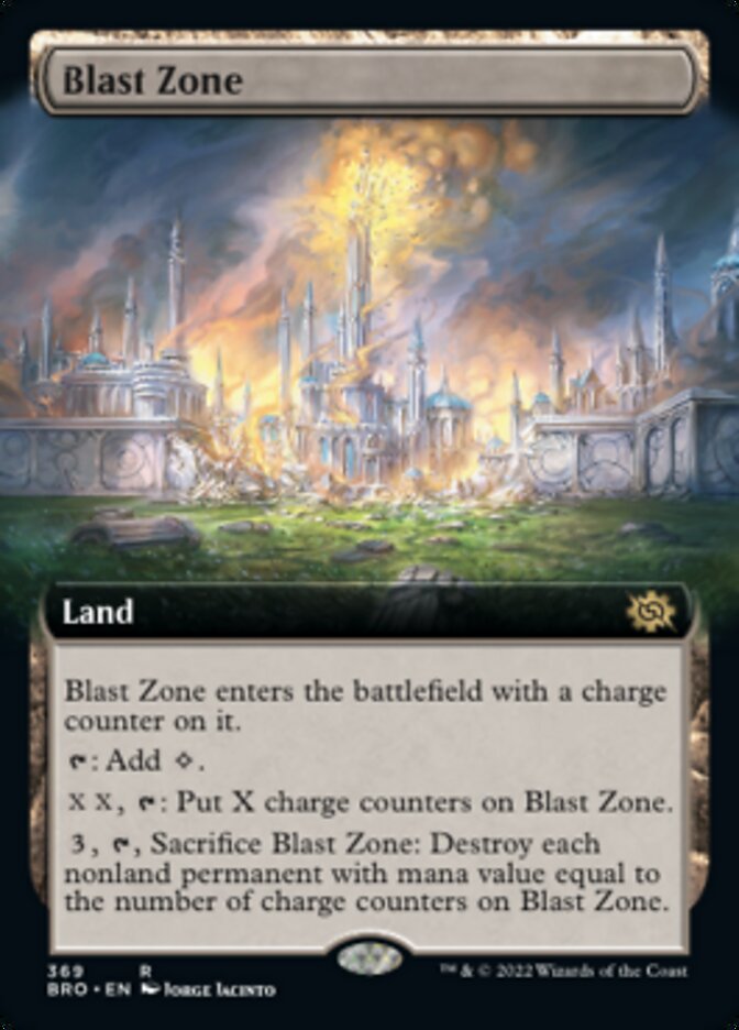 Blast Zone (Extended Art) [The Brothers' War] | Exor Games Bridgewater