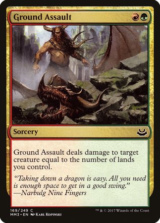 Ground Assault [Modern Masters 2017] | Exor Games Bridgewater