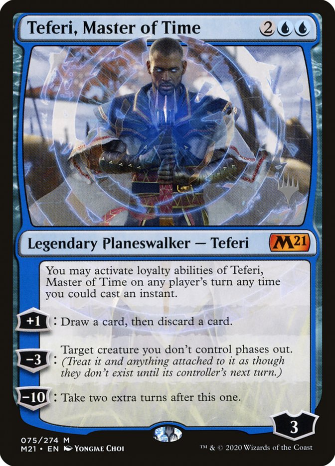 Teferi, Master of Time (Promo Pack) [Core Set 2021 Promos] | Exor Games Bridgewater